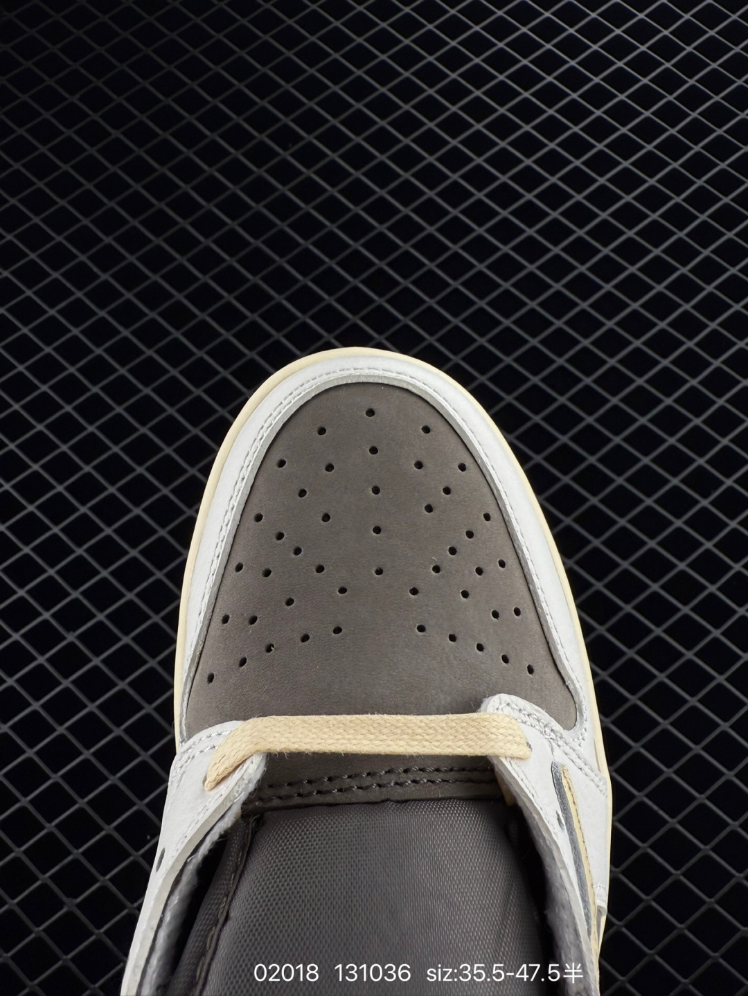 Fragment Design x Travis Scott x Nike Air Jordan 1 Low OG SP”Military Blue”